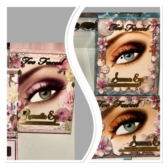 Too Faced Summer & Romantic  Eye Palette New in Box unswatched - Picture 9 of 9